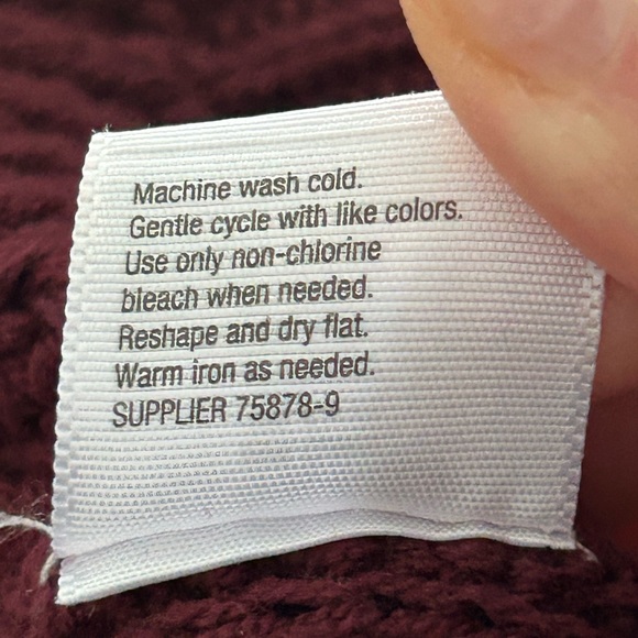 Women’s Ana Laced Up Crewneck Sweater Size Large - Picture 7 of 7